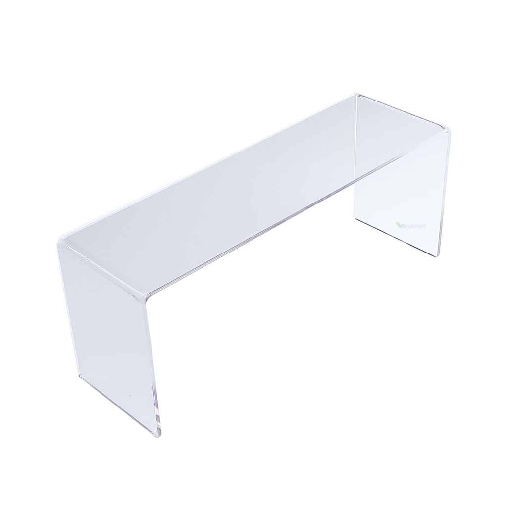 Expositor De Calçados Em Acrilico Cristal 10 Cm Kit 2