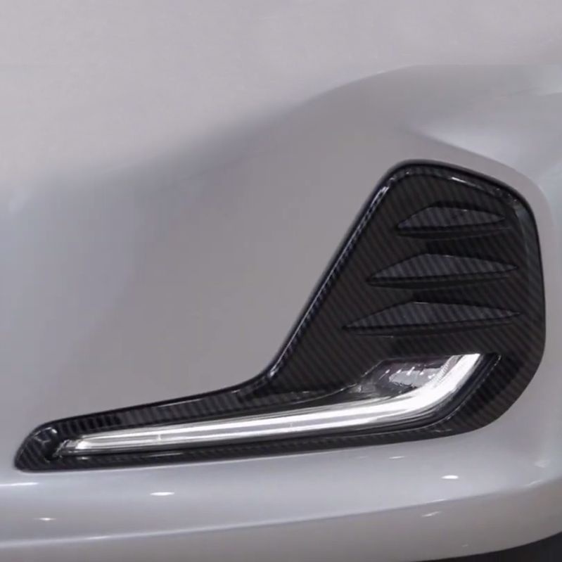 Moldura Aplique Farol Milha Neblina DRL Carbono Onix 2020