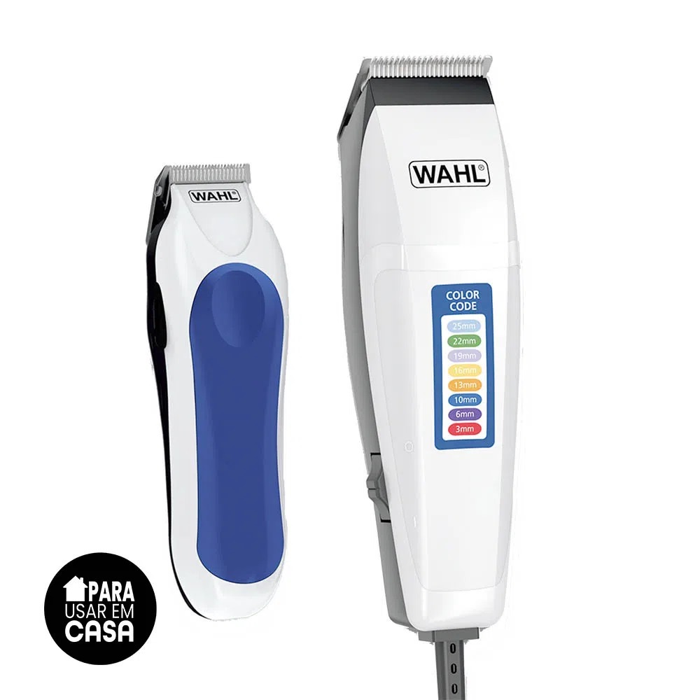 Imagem do produto Kit Máquina Wahl Color Code + Aparador 127v - Wahl