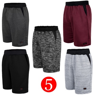 Kit 5 Bermudas de Moletom Super Top e Barato Verão Fitness