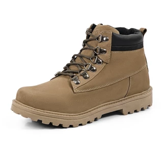 Tênis Bota Coturno Couro Legítimo Stefanini Masculino Original REF:906 Confortável