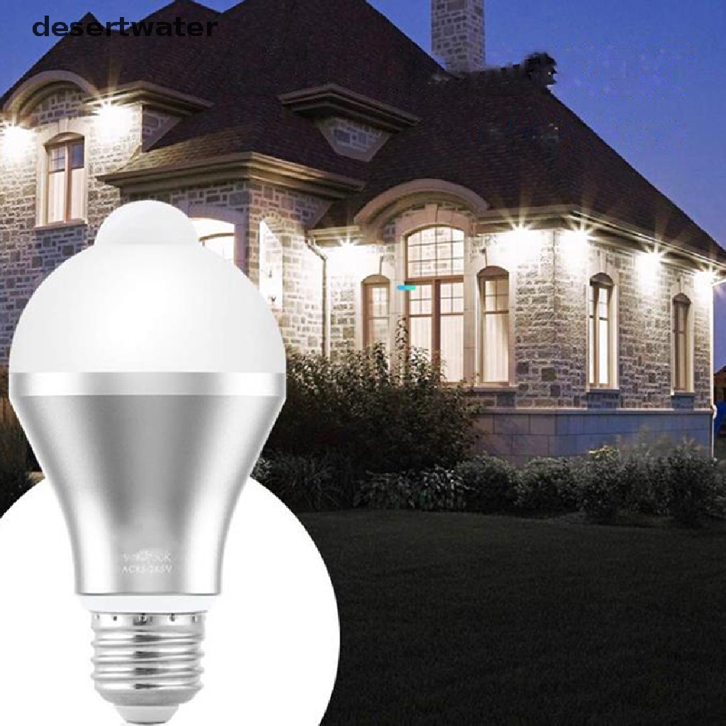 Lâmpada LED Dwbr PIR Sensor De Movimento E27 De 12W Infravermelha Para Economia De Energia QDD