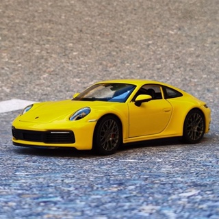 Welly 1 : 24 Porsche 911 Carrera 4S Coupe Alloy Sports Car Modelo Diecasts  | Shopee Brasil