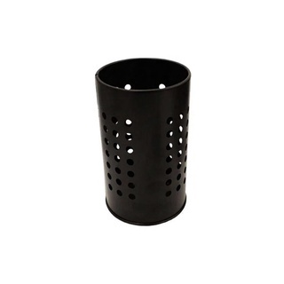 Porta talheres Inox PRETO/PRATEADO (Unitário)