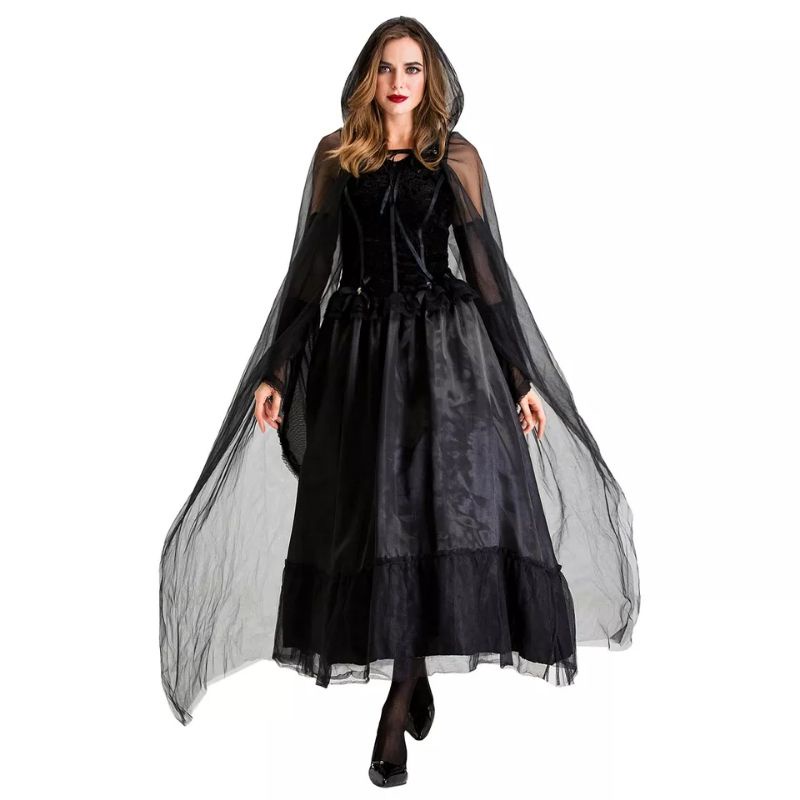 capa sexy de tule preta festa halloween | Shopee Brasil