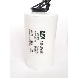 Capacitor Compressor Chiaperini / Motomil 120uf 250v Epx