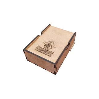 Caixa Para Tokens E Dados P/ Organizador Vertical 1 Espaço Board e Card Games