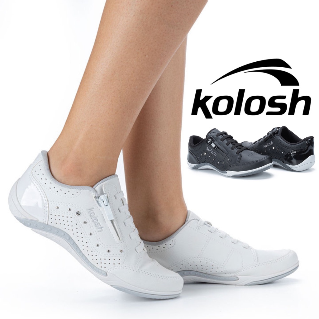 Kolosh Feminino Dafiti Kolosh Tênis Feminino Kolosh Enfeite Zíper