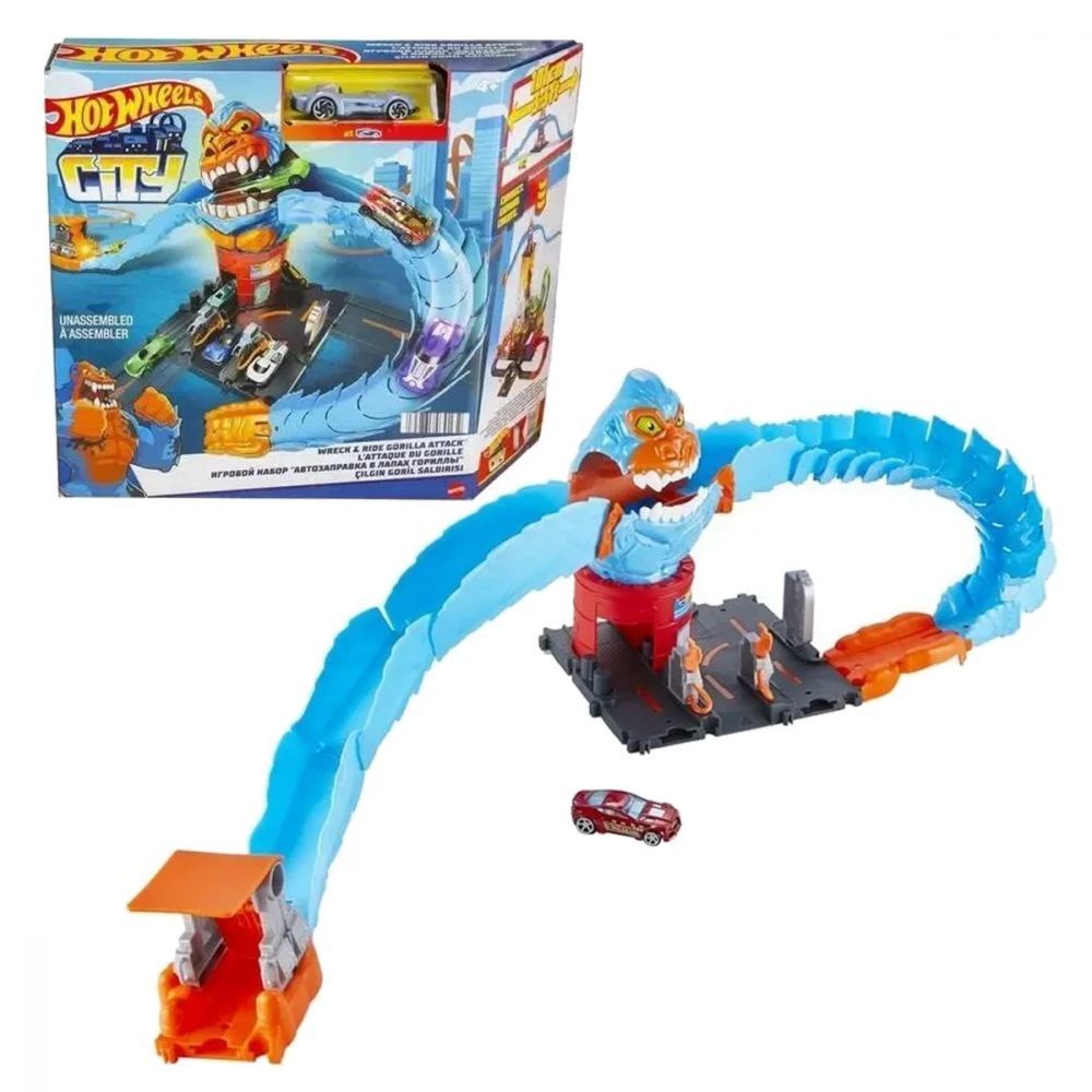 Pistas Hot Wheels Pista Hot Wheels City Dinossauros Sortido Mattel