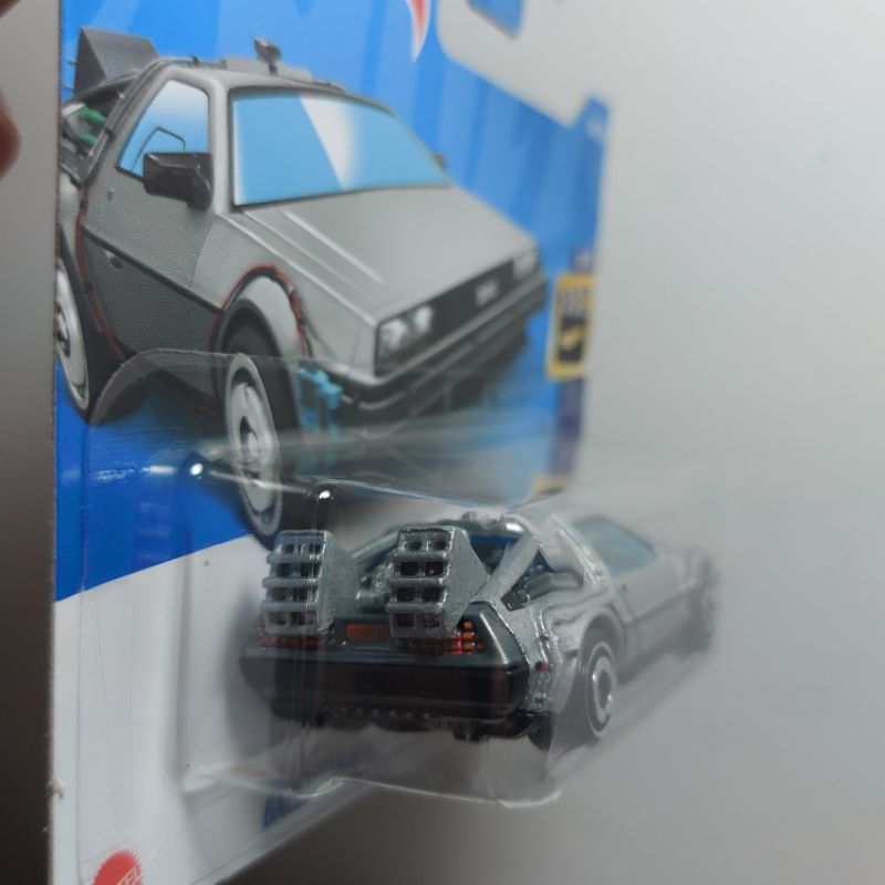 Back to the Future Time Machine Delorean Hw Screen Time 8/10 Hot
