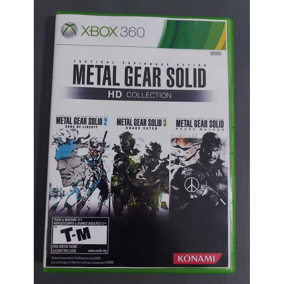 Metal Gear Solid Hd Collection Xbox 360 LT 3.0