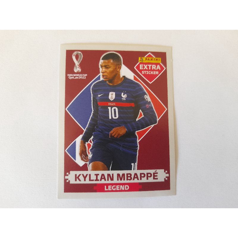 Figurinha Kylian Mbappé Bordo, Cacareco Panini Usado 75486207