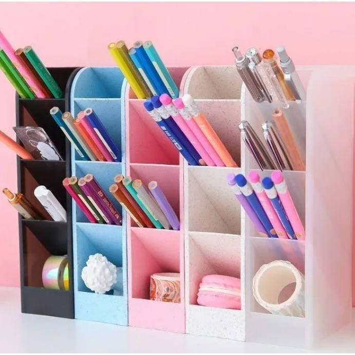 Organizador Porta Caneta Lápis Escritório Multiuso