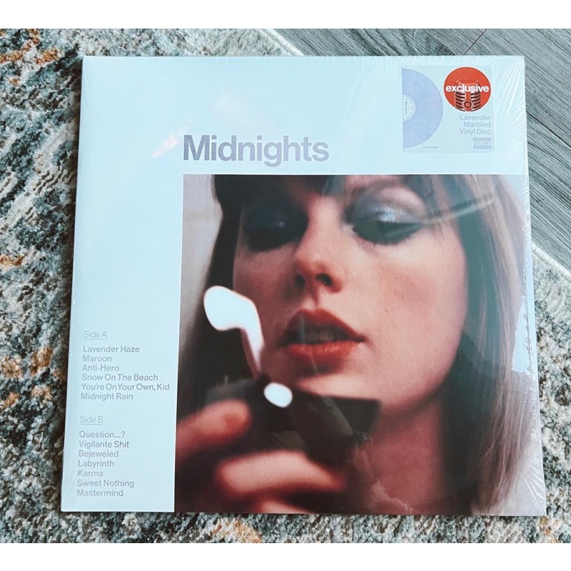 Taylor Swift Midnights Target Exclusive Edition Vinil Lacrado Shopee Brasil 3759