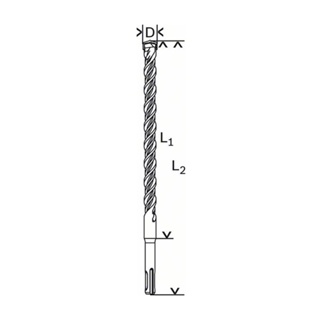 Broca SDS Plus 19x200mm S5 Bosch