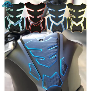 OM 3D Adesivo Protetor De Tanque De Combustível Para Motocicletas Decalque De Fibra De Carbono Adesivos Decoração De Carros