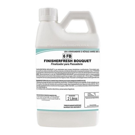 Finisherfresh Bouquet Finalizador Passadoria Roupa 2 Litros Spartan