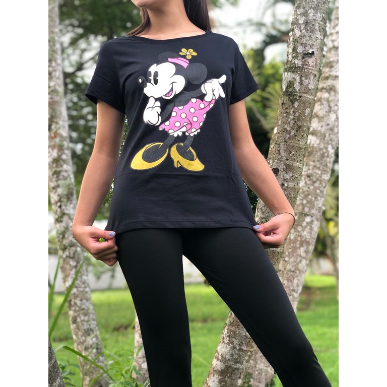 Black GIRLS & TEENS Girl Disney Mickey & Minnie Long Tights