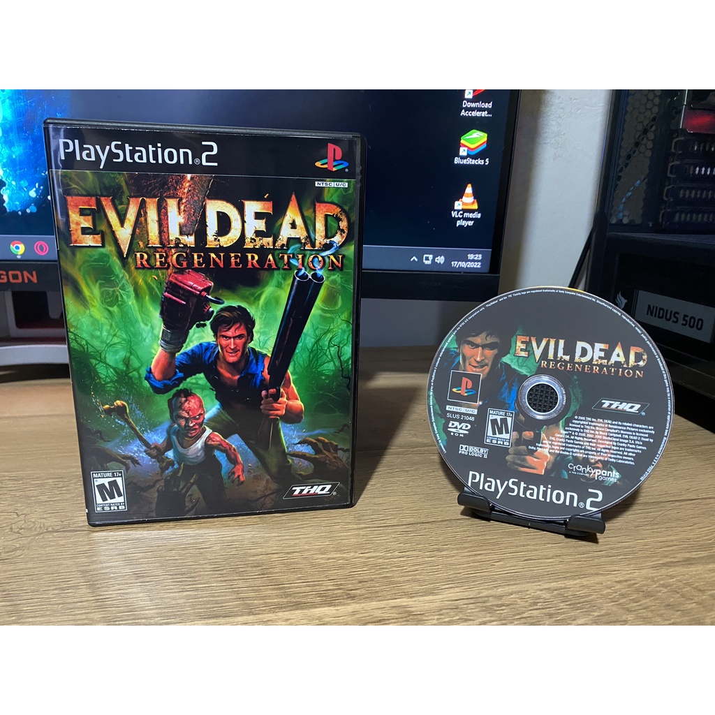 Evil Dead: A Fistful of Boomstick jogo ps2 Midia fisica