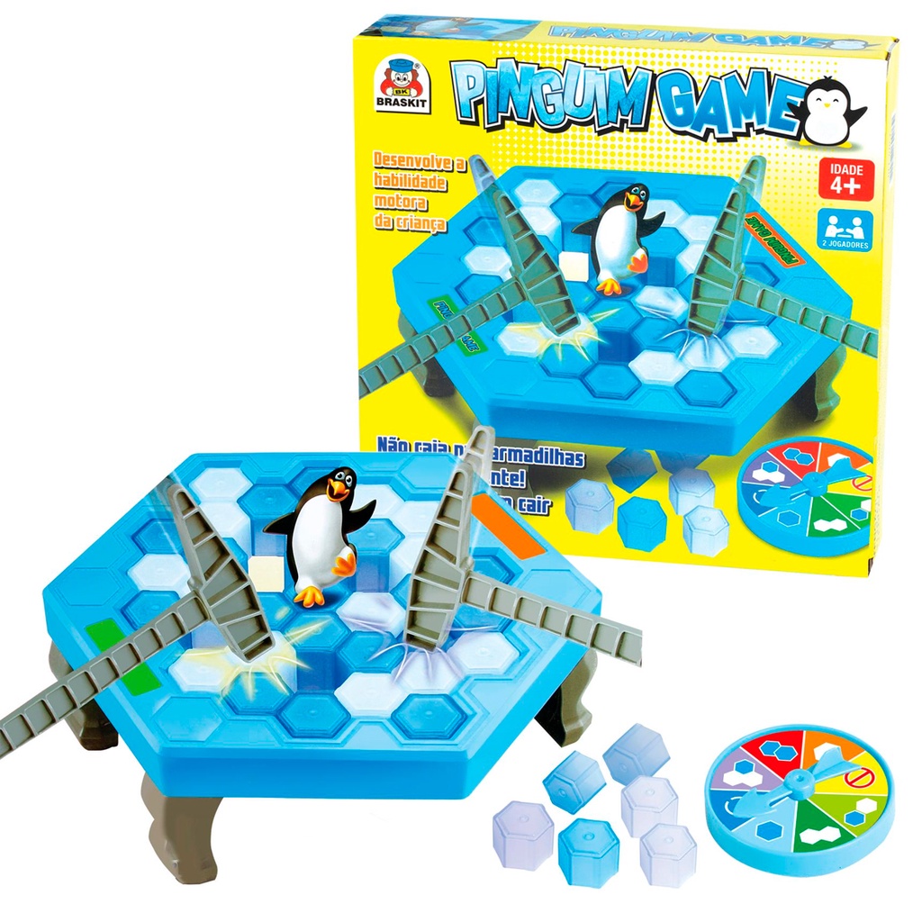 Brinquedo Pinguim Game 0703 - Braskit - Doremi Brinquedos