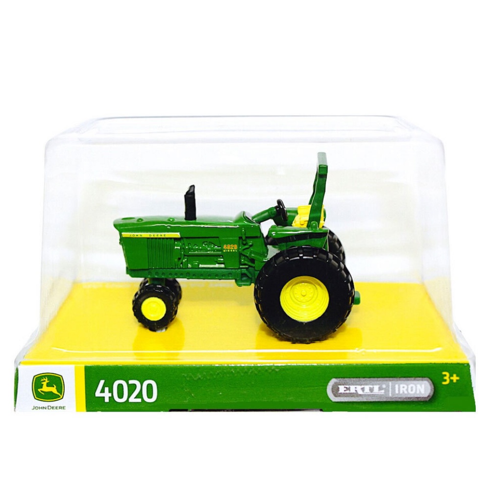 MINIATURA TRATOR ERTL IRON JOHN DEERE IRON TRACTOR 4020 Shopee Brasil
