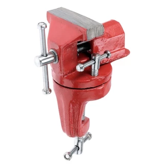 Mini Torno de Bancada 60mm Morsa Pequeno com Base Giratória