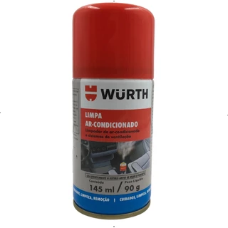 Limpa Ar Condicionado Higienizador Ar Condicionado Wurth 145ml Fragrância CARRO NOVO