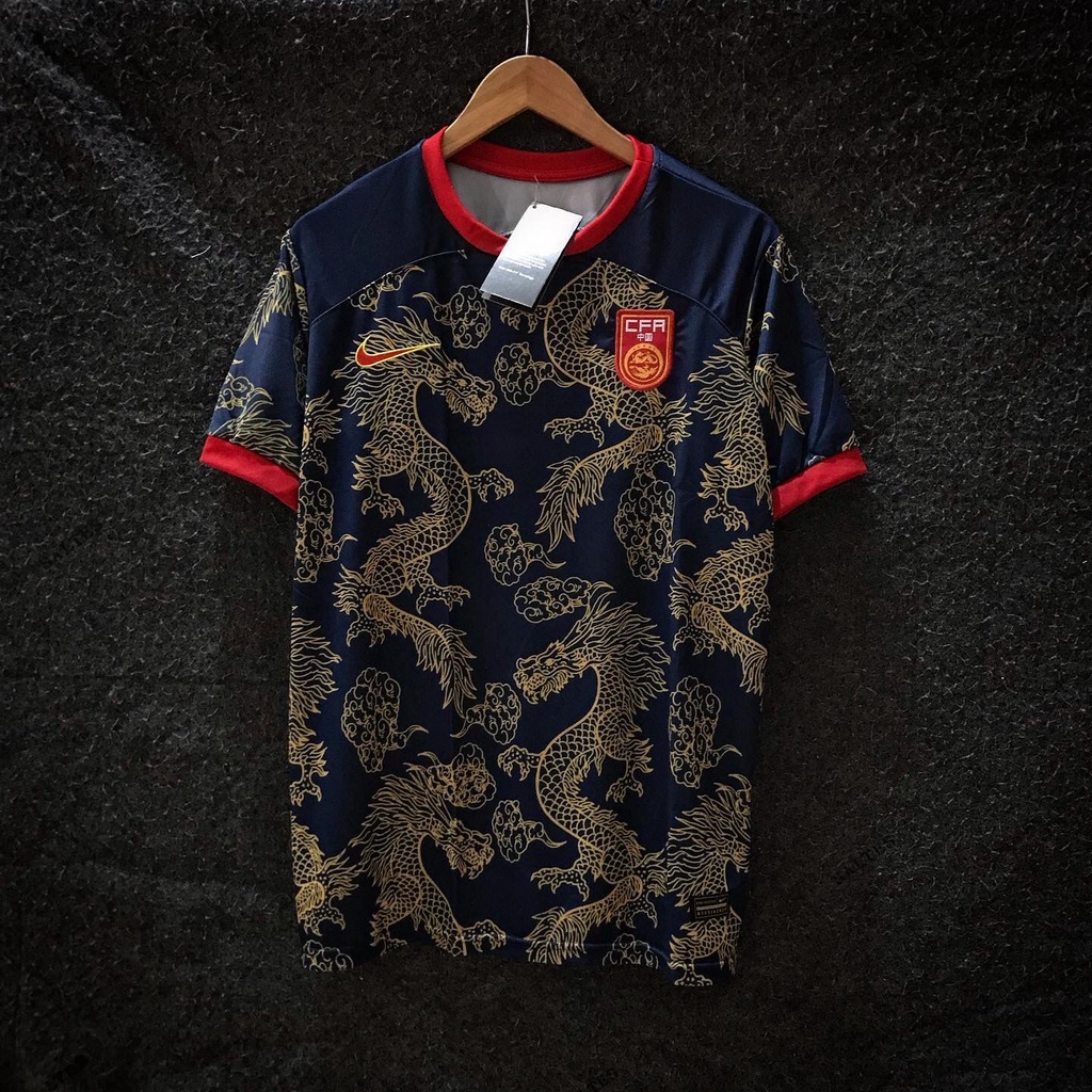 Camisa Seleção China Azul e Vermelha 2023