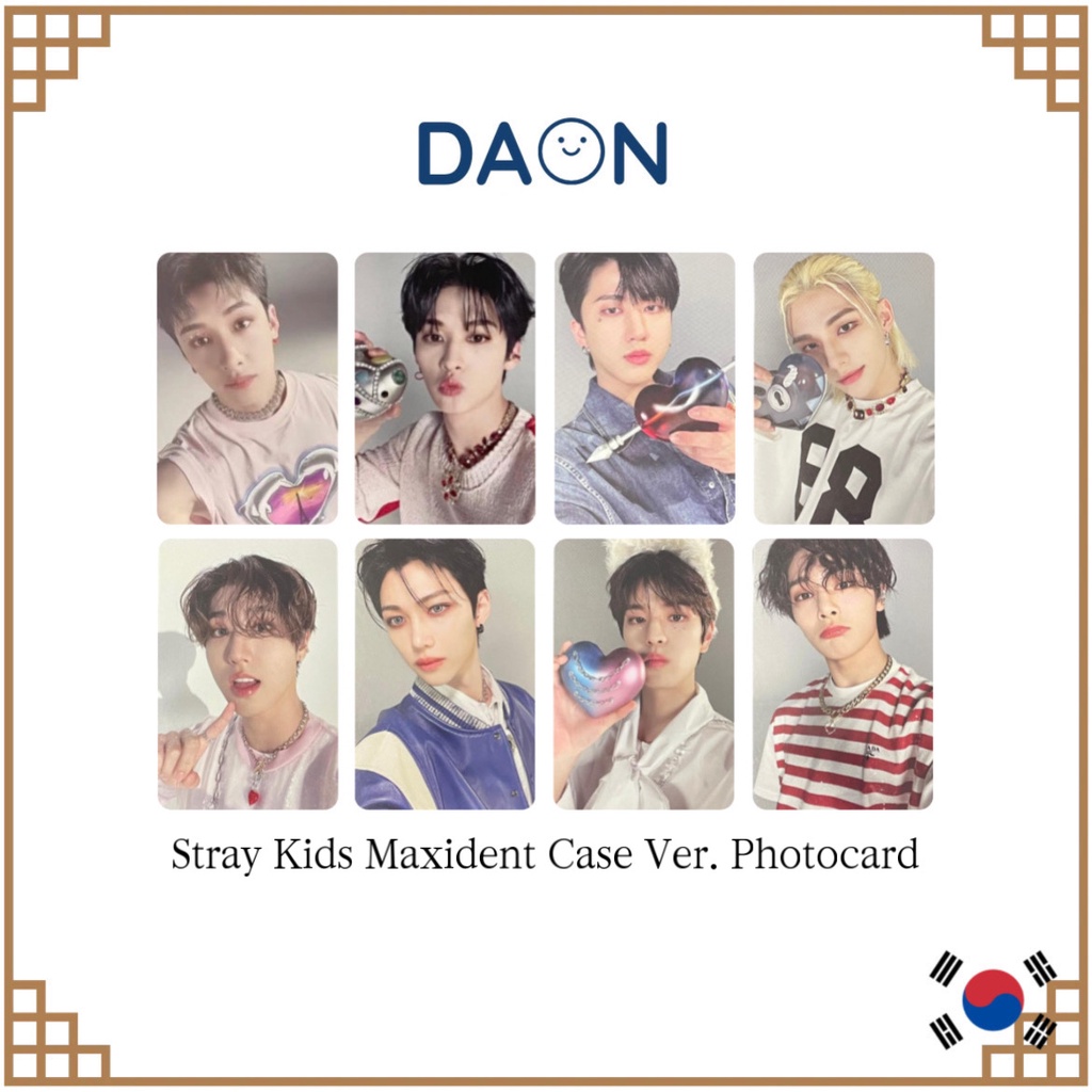 Stray Kids Maxident Case Ver . Cartão Fotográfico | Shopee Brasil