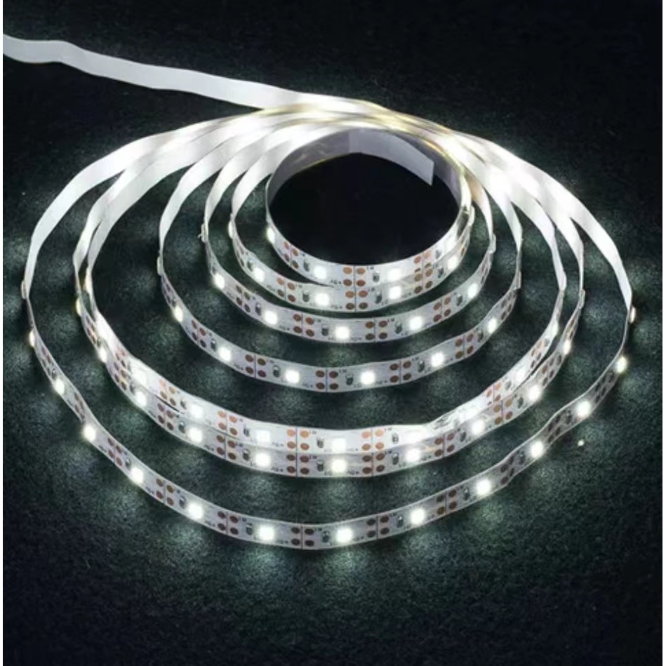 Fita De Led 2 Metros 120 LEDs A Pilha cordão autocolante Para Decorar ...