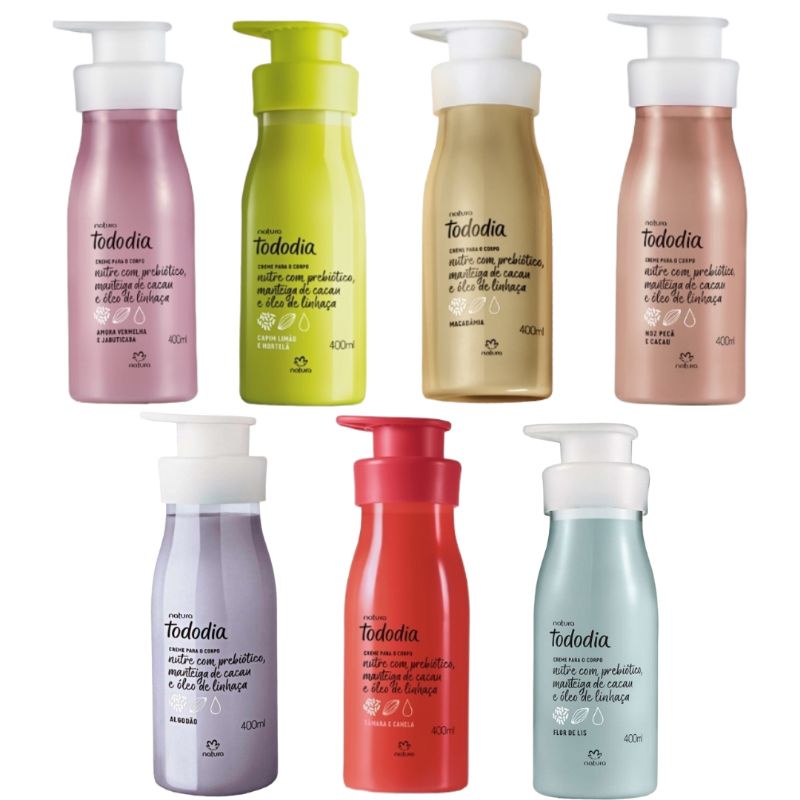 Natura Hidratante Creme corporal Todo dia 400ml | Shopee Brasil