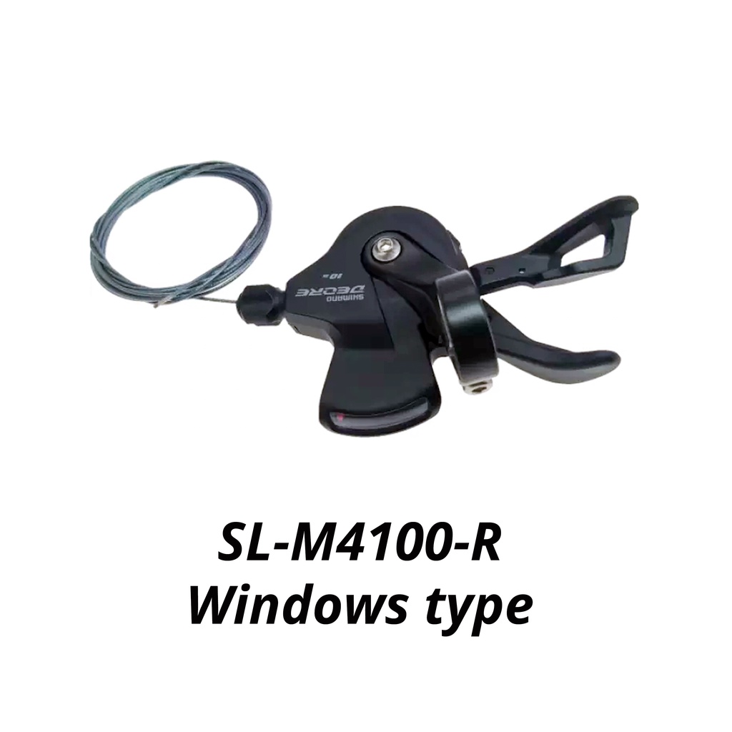 SHIMANO DEORE M4100 Alavanca De Câmbio M4120 Desviador Traseiro