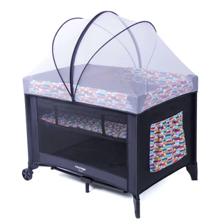 Berço Portátil com Mosquiteiro Sleep até 18Kgs Colorê Voyage