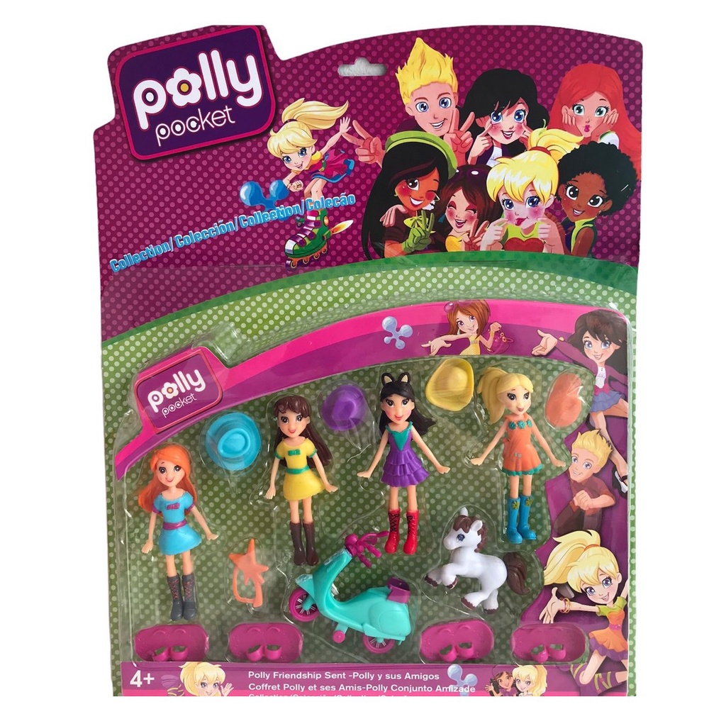 kit-4-bonecas-polly-pocket-acess-rios-p-nei-brinquedo-pronta