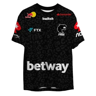 Camisa Camiseta Uniforme Furia Gaming Adulto e Infantil