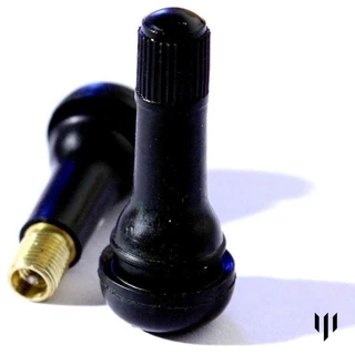 Bico De Pneu Tr414 Kit Com 2 Bicos Para Rodas De Ferro E Liga