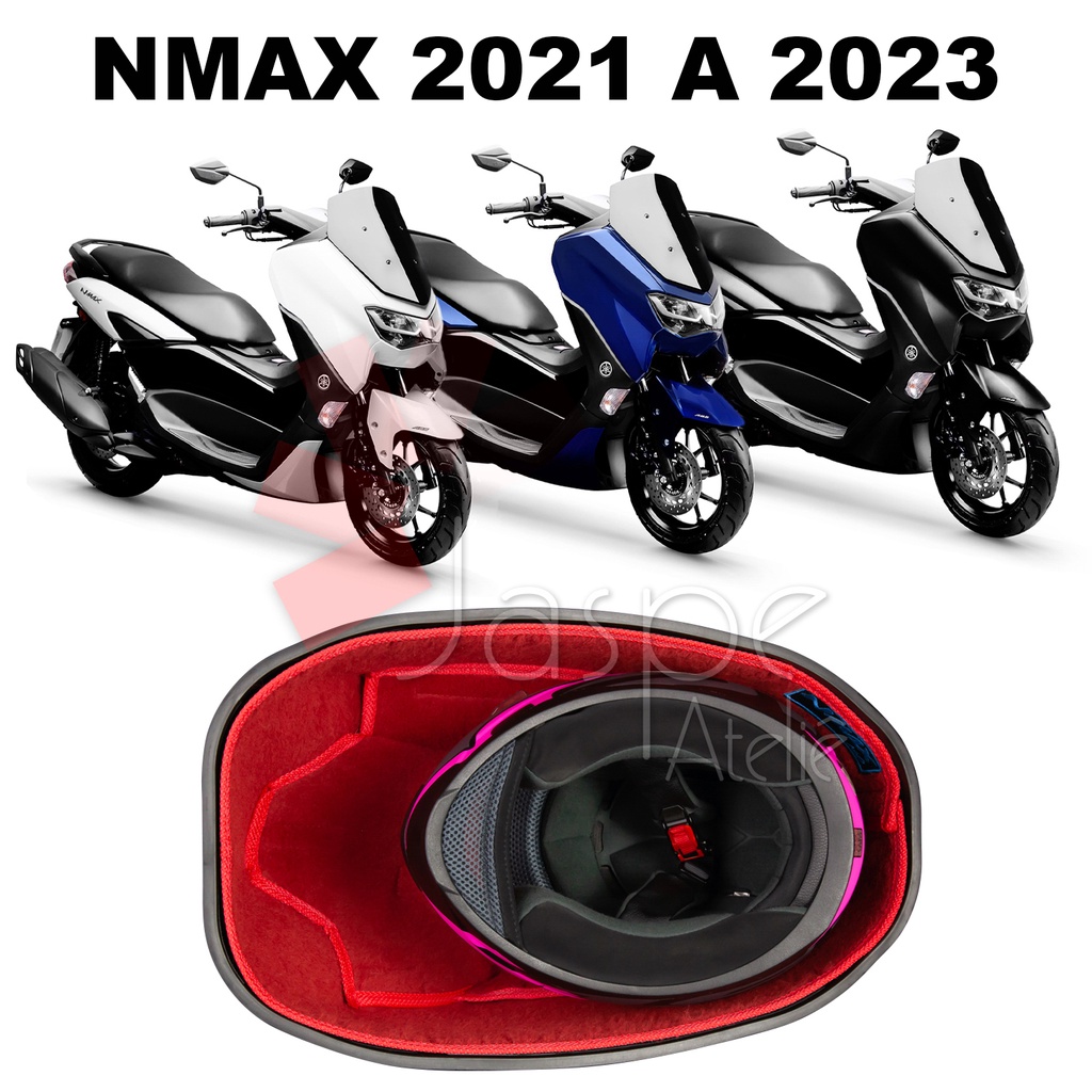 Forração Yamaha Nmax 2021 2022 2023 Forro Acessório Scooter Vermelho