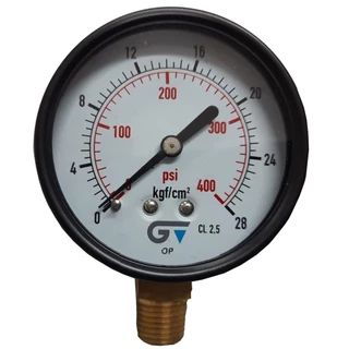 Manometro Genebre Dn63 Npt 1/4 0-28kg 400psi