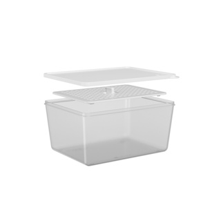 Pote com Grade Coza Basic 2,2 L - 20,3 x 15,8 x 9,8 cm Natural
