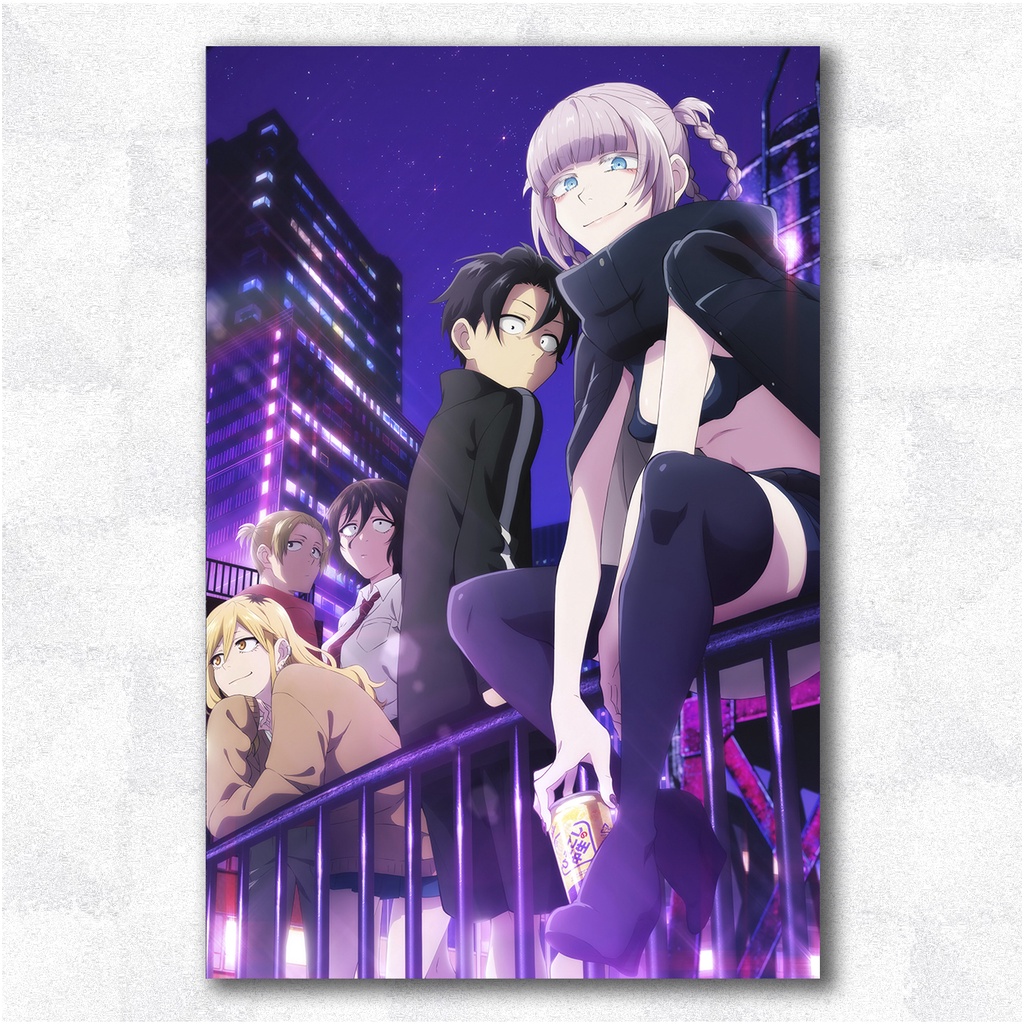 Placas Decorativas, Quadros - Yofukashi no Uta, Call of the Night