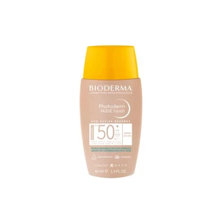 Bioderma Photoderm Nude Touch Protetor Solar Facial Matte FPS50+ Dourado 40ml em Oferta na Shopee