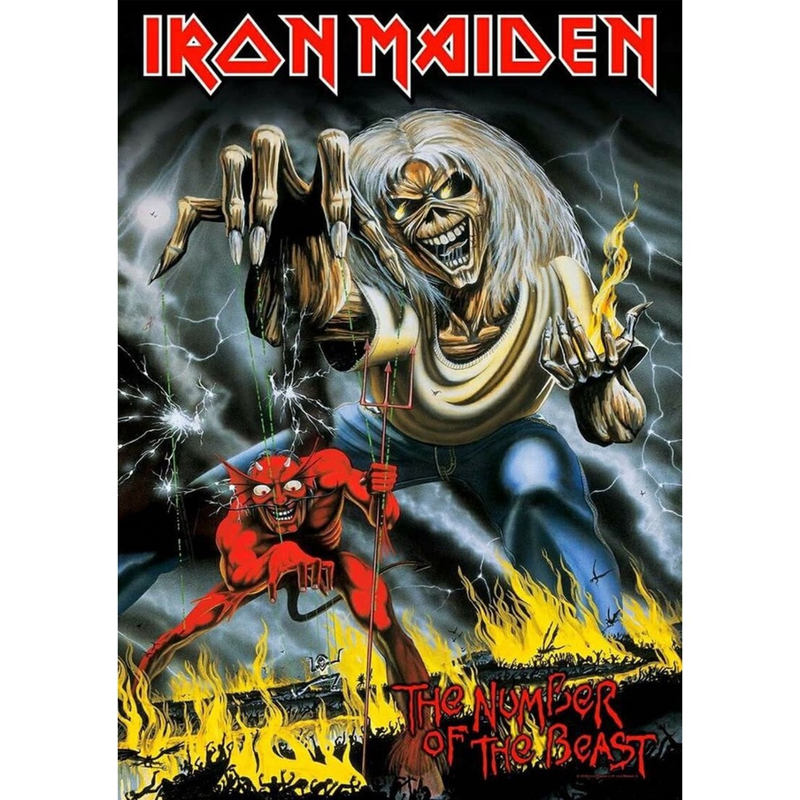 CLASSIC　ROCK POSTERS Poster Premium - Rock Classico - Várias opções e bandas