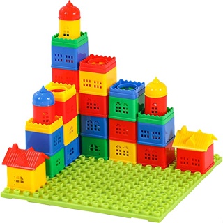 180 Pçs Tamanho Grande Plástico 3d Interconectando Blocos De Construção  Brinquedos Para Crianças Aprendendo Colorido Diy Bloco Meninos Brinquedo  Jogo Cérebro - Blocos Interligados - AliExpress