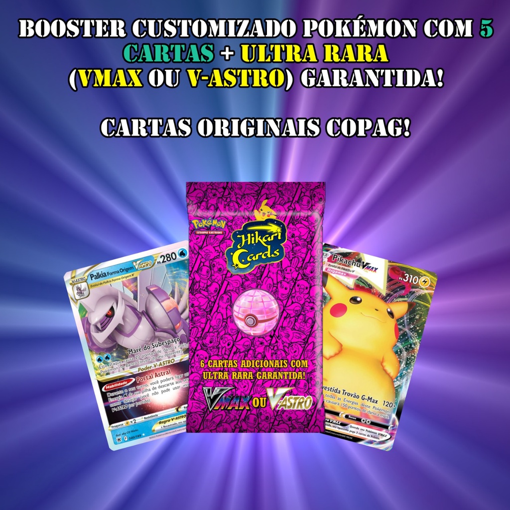 Card Pokémon Palkia Forma Origem V Original Inglês Raro