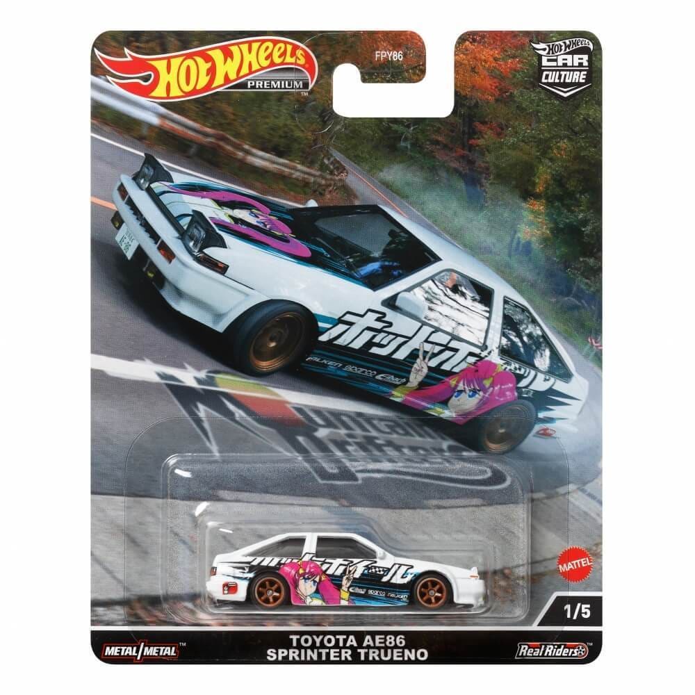 Hot Wheels Carros De Cultura De Rodas Quentes Toyota AE86 Sprinter Trueno