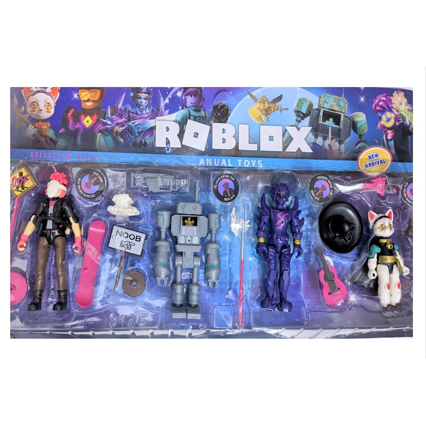 Brinquedo Roblox 5 Personagens e Acessórios, Brinquedo Roblox Usado  90820090