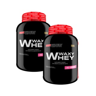 Kit 2x Whey Protein Waxy Whey Pote 2kg - Suplemento Para Ganho de Massa Muscular - Bodybuilders