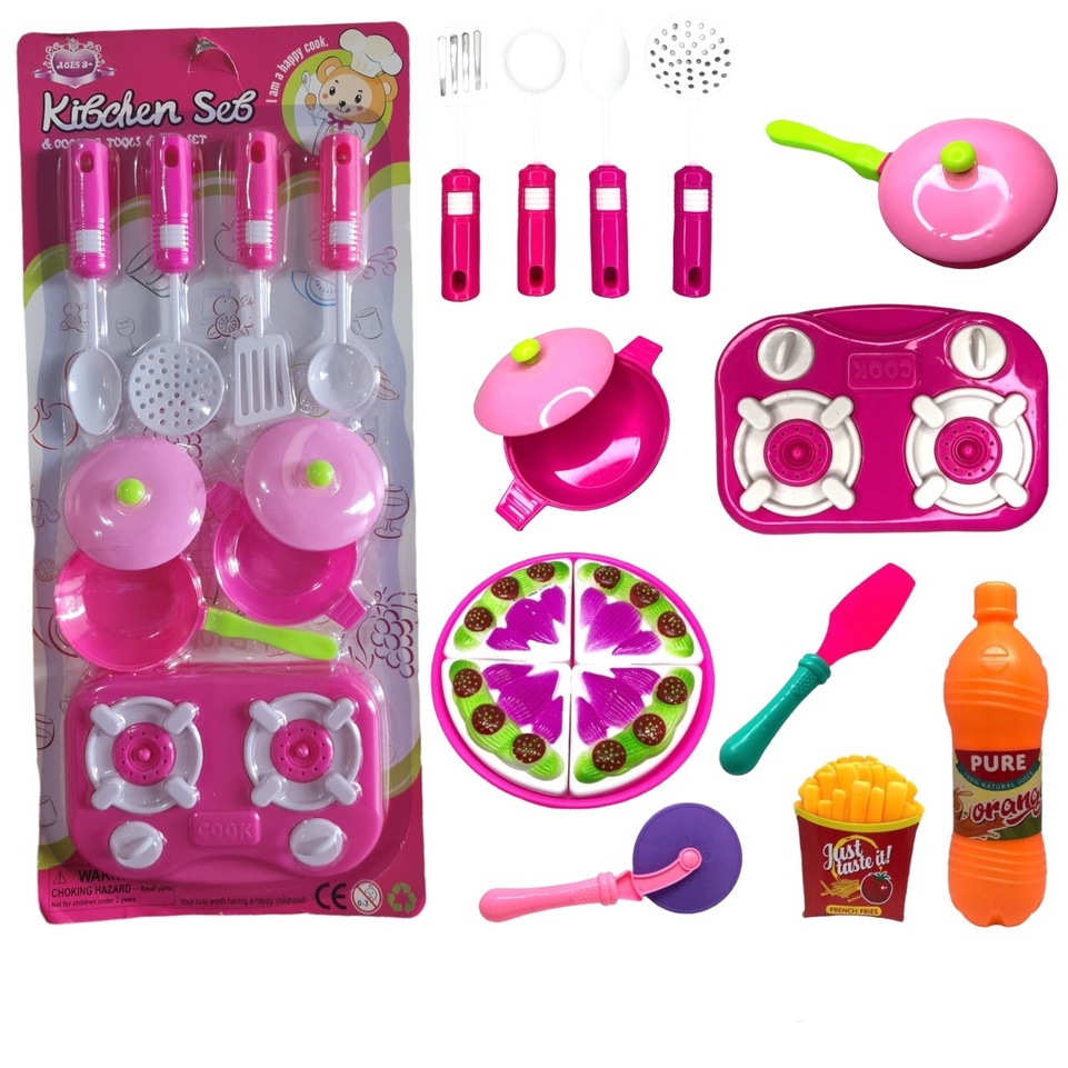 Jogo De Panelinhas Kit Cozinha Infantil Masterchef Comidinha - Zoop Toys  Presente - Panelinha de Brinquedo - Magazine Luiza