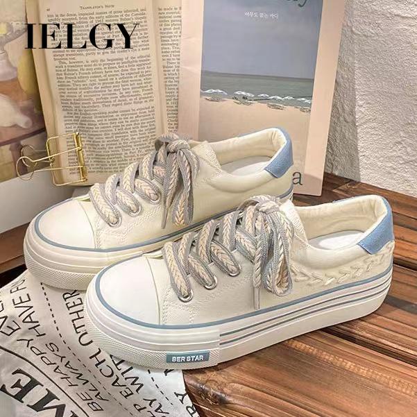 Sapatos De Lona IELGY Para Mulheres Versão Coreana casual E Versátil