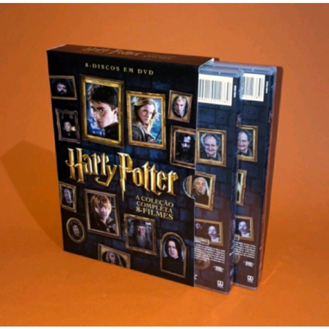 Dvd Harry Potter Coleção Completa 8 Discos Dublado E Legenda